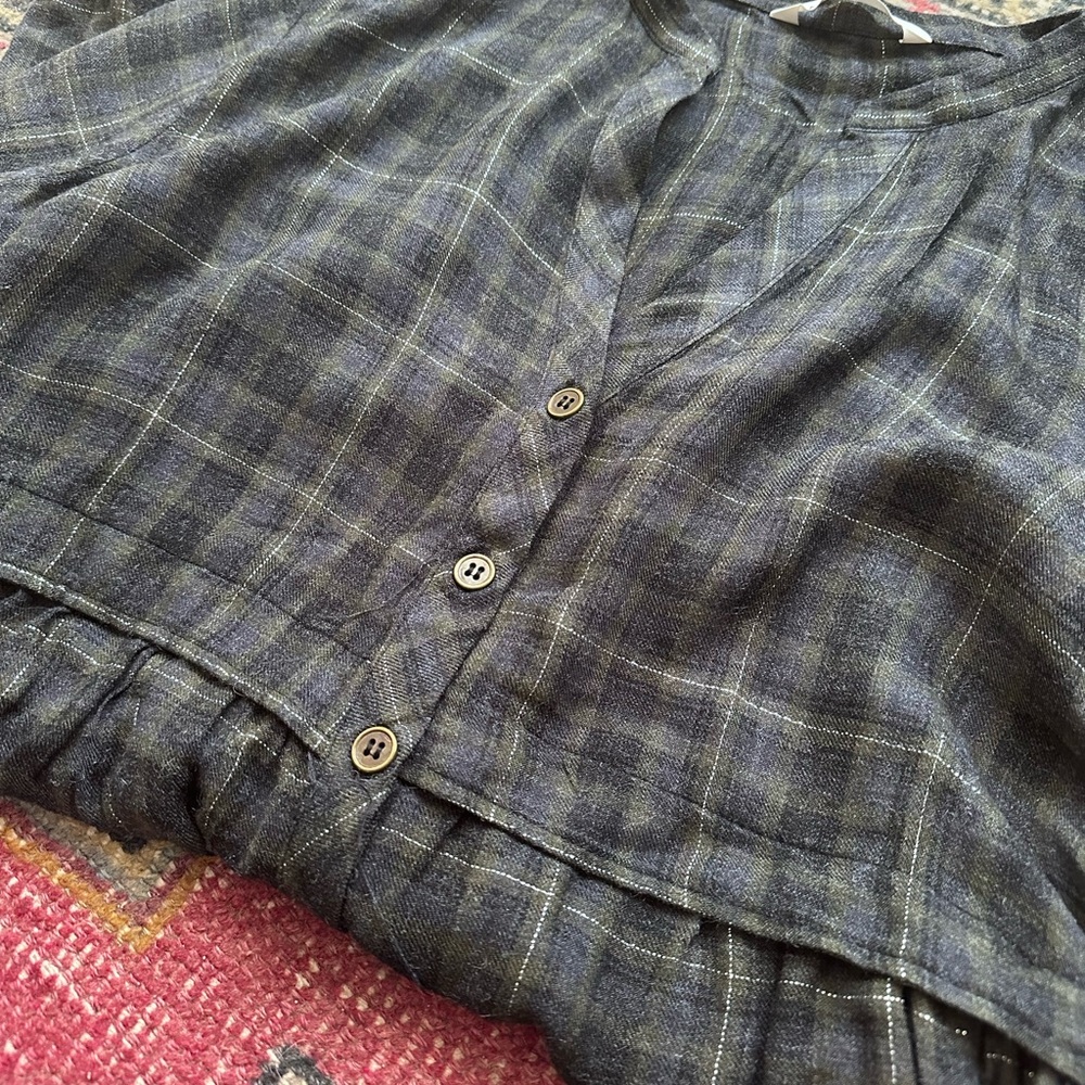 Zara plaid Tunic top/mini dress - Picture 8 of 8